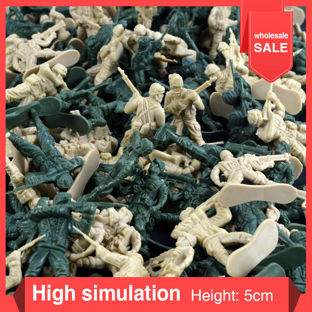 Board Game Risk - 100pcs Large Soldier GK Simulation PVC