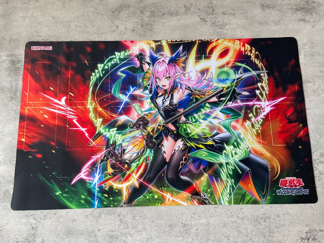 Board Game Yugioh - 600x350mm Yu-Gi-Oh! 1.5mmNoSeamEdge Elfnote Regina Trading