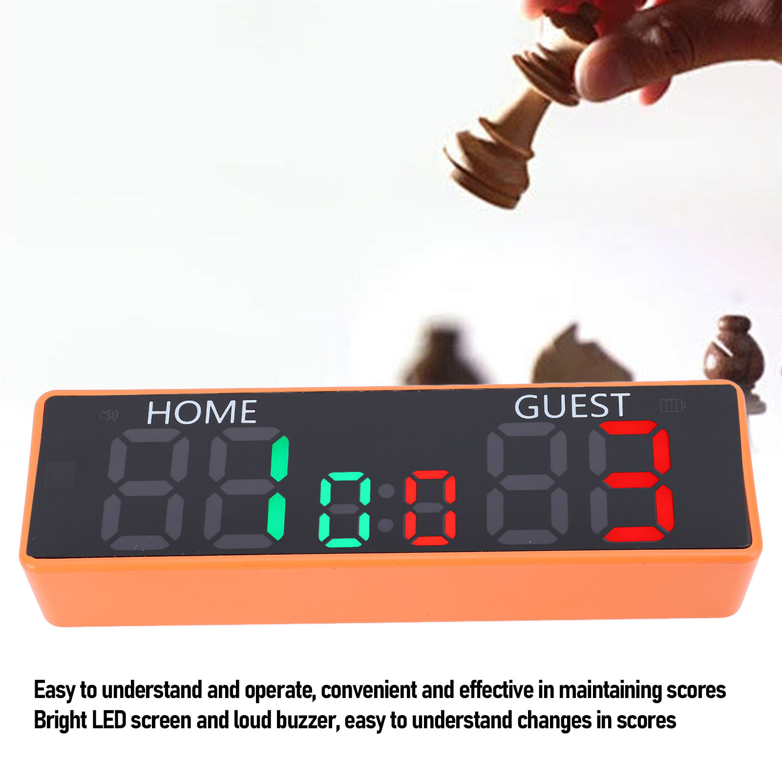 Board Game Template - Mini Digital Scoreboard 6 Digits Portable