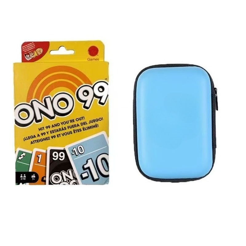 Board Game Design - ONO99 Matching Cards Travel Zipper Case