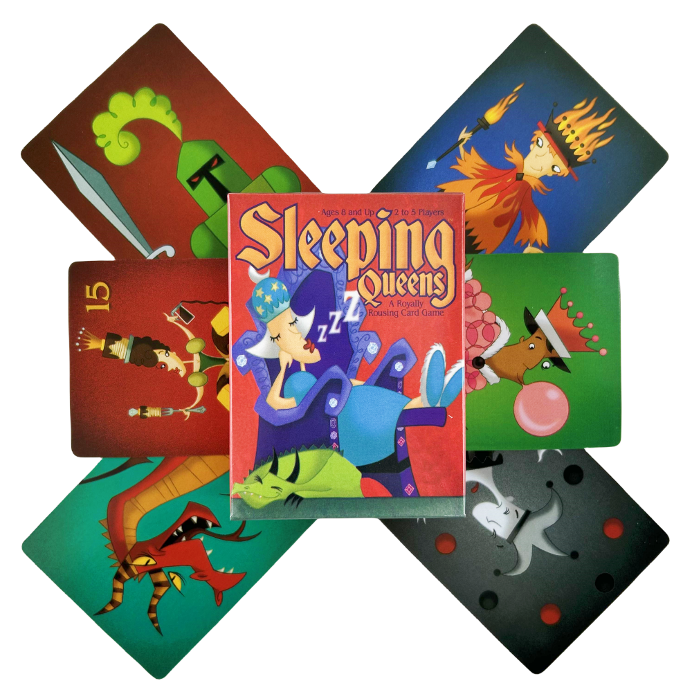 Board Game Solo - Full English Sleeping Queens Board Game