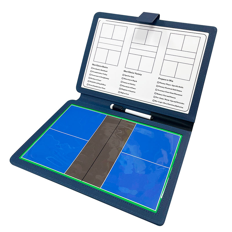 Board Game Strategi - Folding Pickleball coaching board Double-sided magnetic