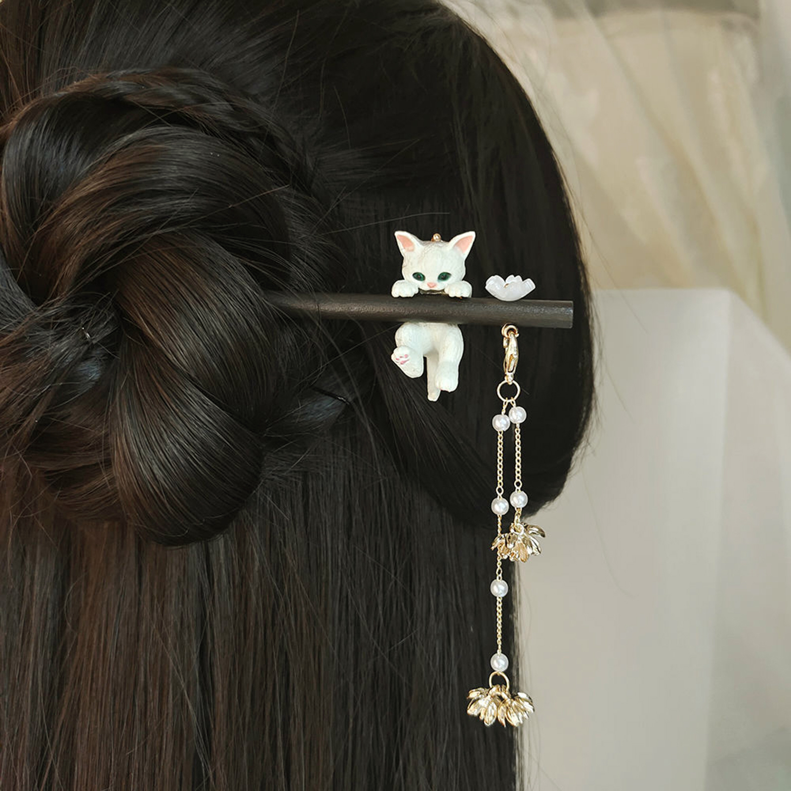 Board Game Go - Chinese Style Hairpin For Women Creative
