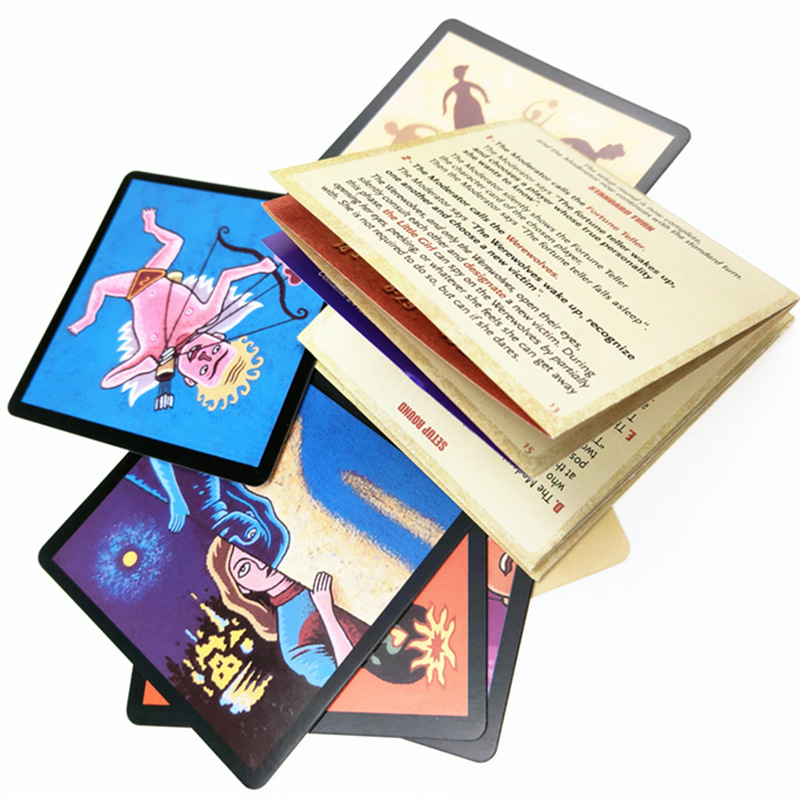Hot Cute Werewolf Game Poker P - đánh giá và giá Board Game Rpg