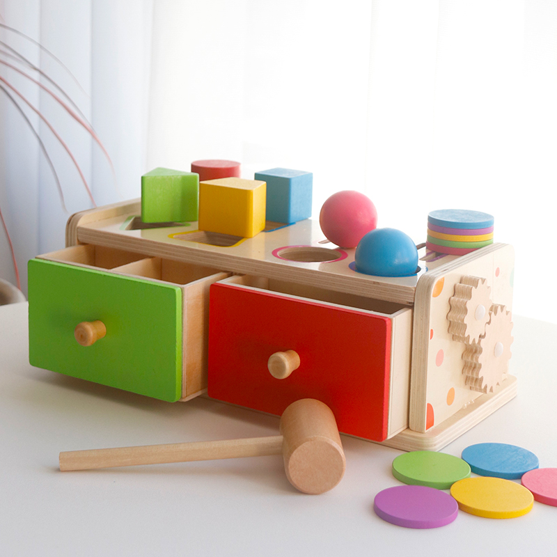 Montessori Wooden Sorting Stac - đánh giá và giá Board Game Design