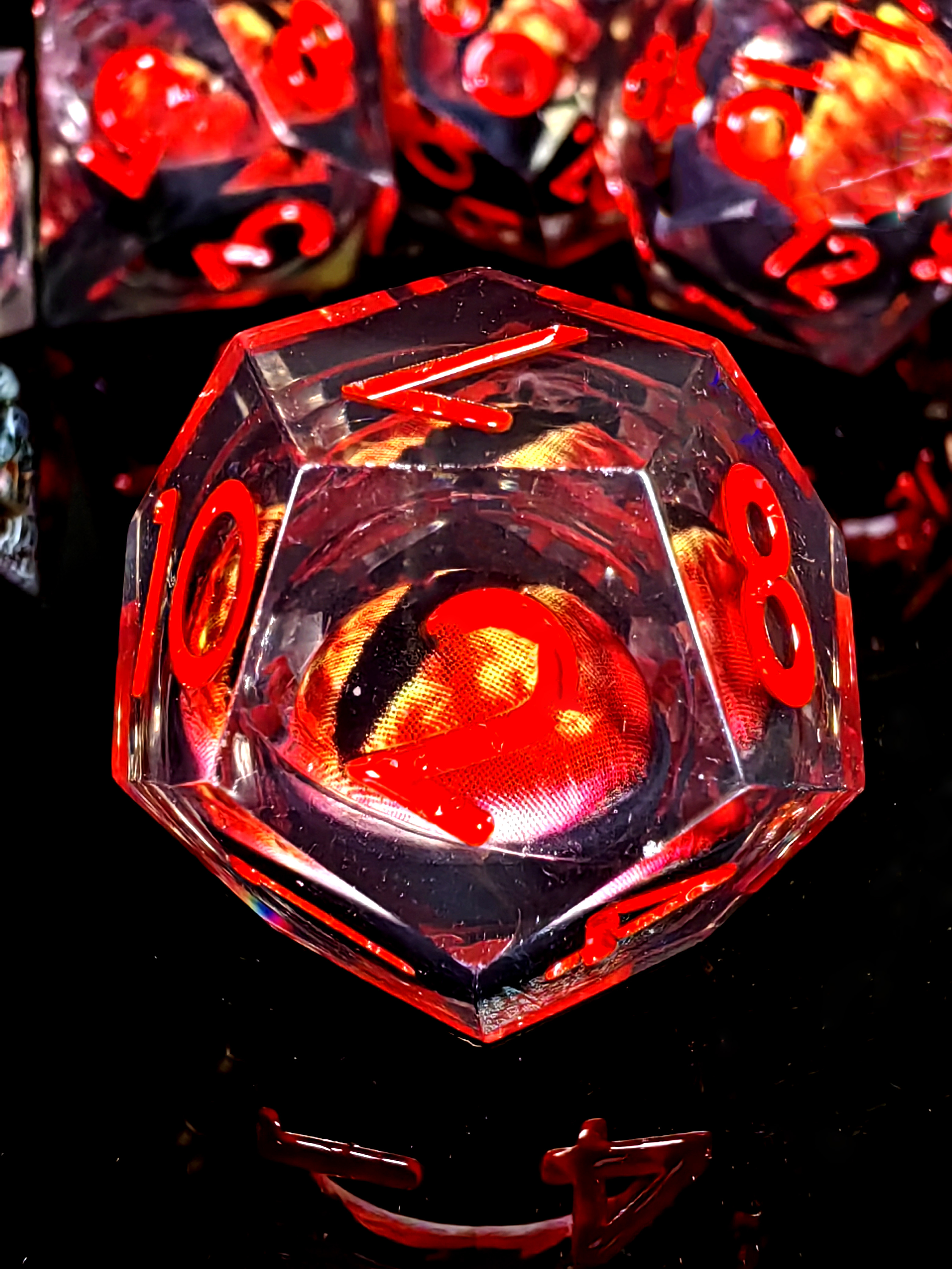 DnD Dice Set - 7-Piece Resin D - đánh giá và giá Board Game Rpg