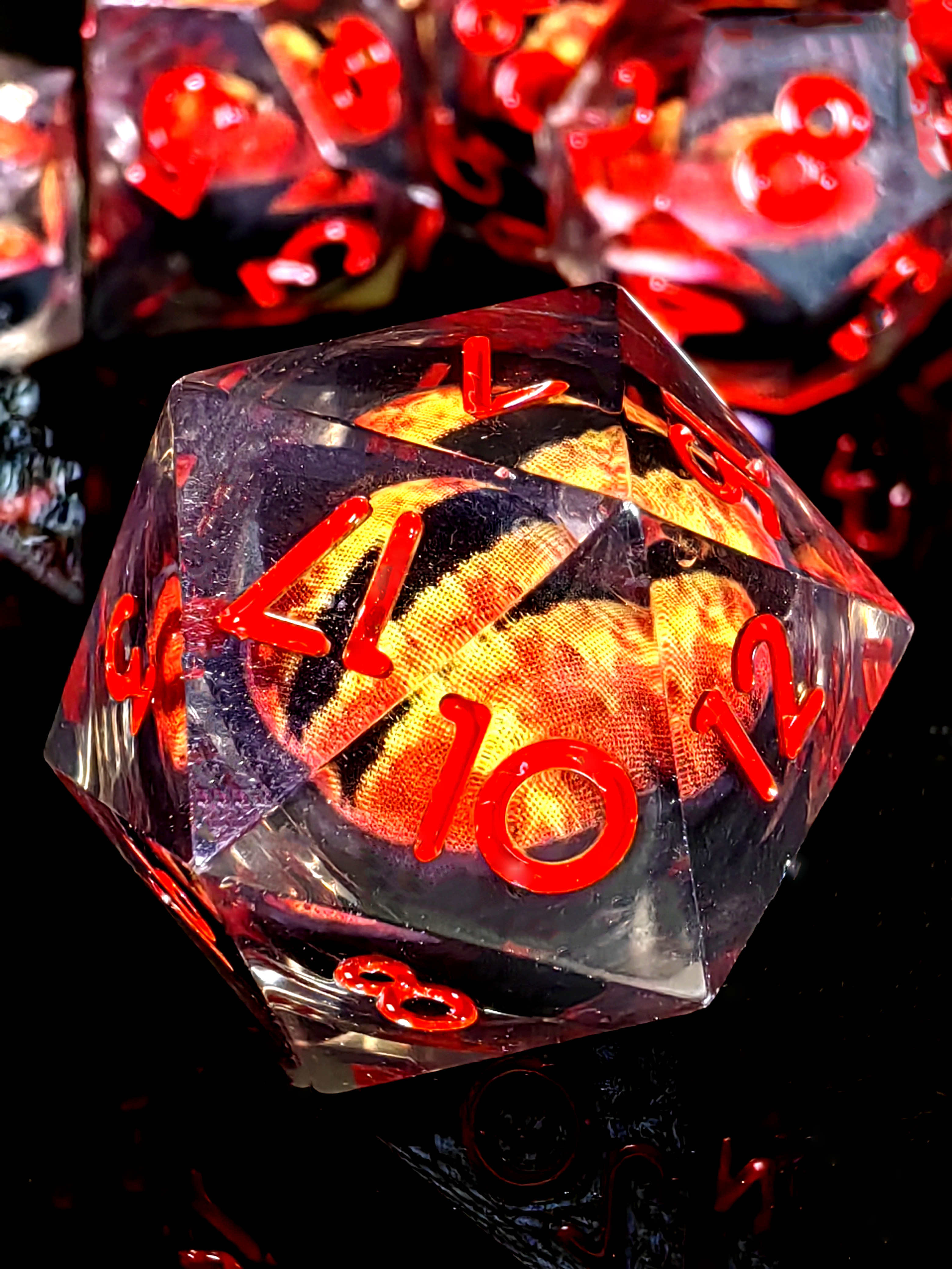 DnD Dice Set - 7-Piece Resin D - đánh giá và giá Board Game Rpg