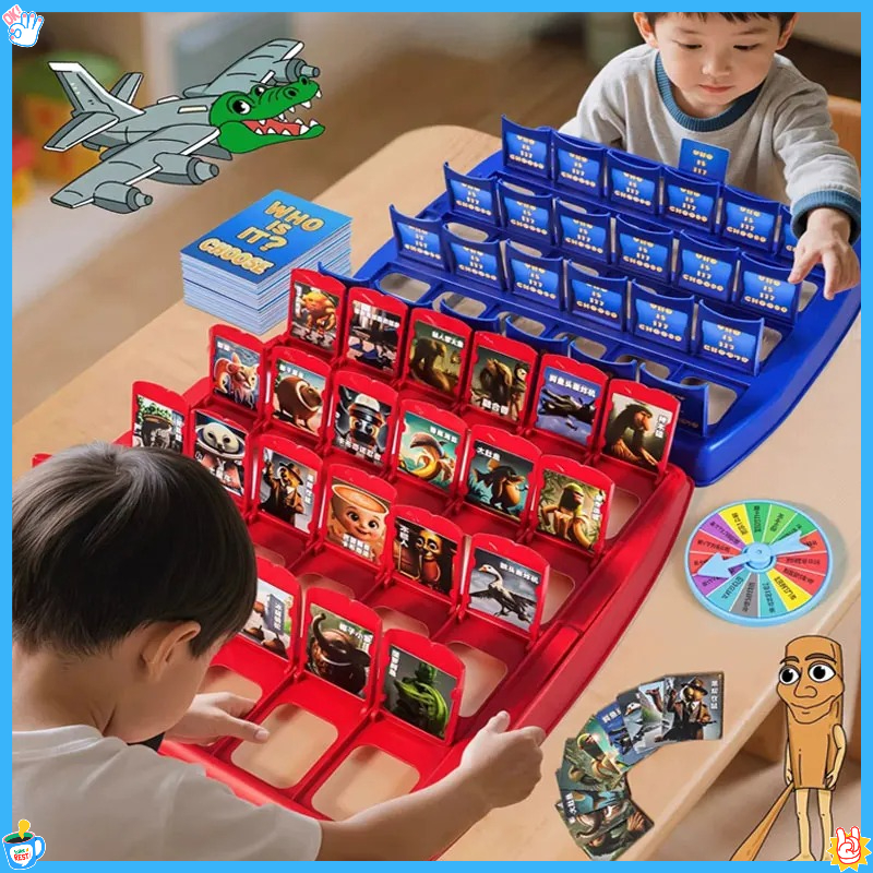 Guess Who I Am Game Italian Br - đánh giá và giá Board Game Guess Who