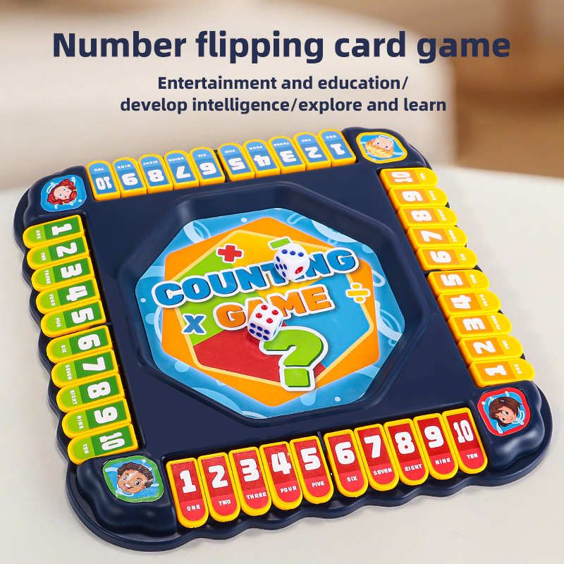 Blue Number Flip Tabletop Game - đánh giá và giá Board Game Arena