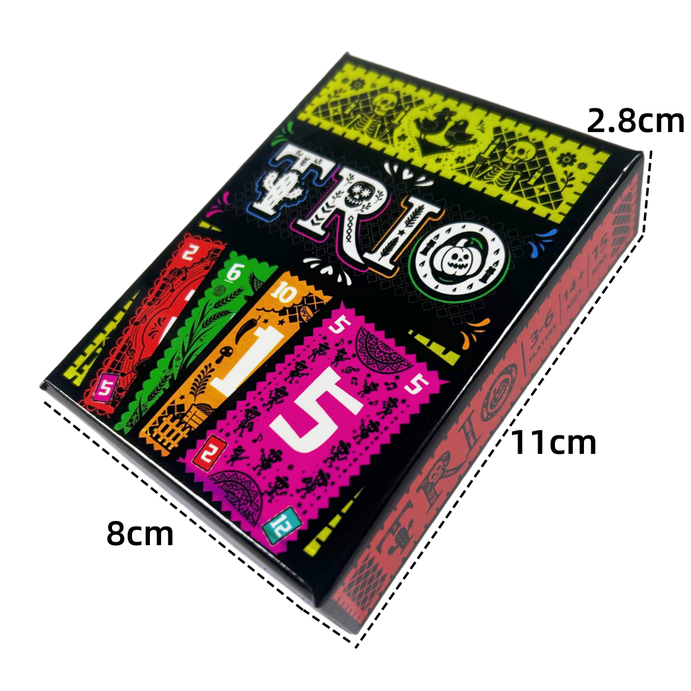 Strategic Card Board Game TRIO - đánh giá và giá Board Game Risk