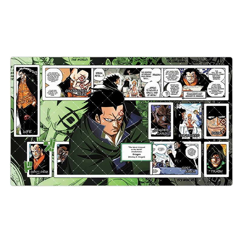 600x350mm One Piece Monkey D.  - đánh giá và giá Board Game Solo
