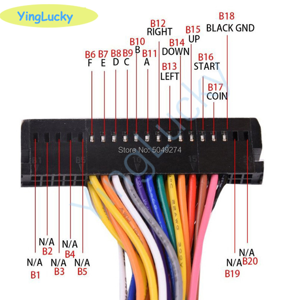 Arcade Cabinet 40-pin Wire Har - đánh giá và giá Board Game Maker