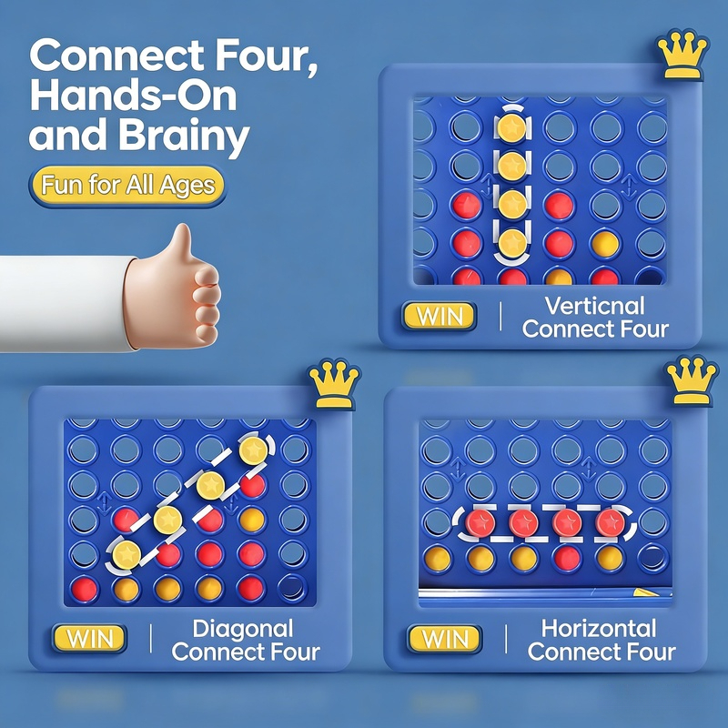 Connect 4 Game - Classic Strat - đánh giá và giá Board Game Strategi