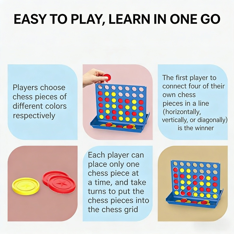 Connect 4 Game - Classic Strat - đánh giá và giá Board Game Strategi