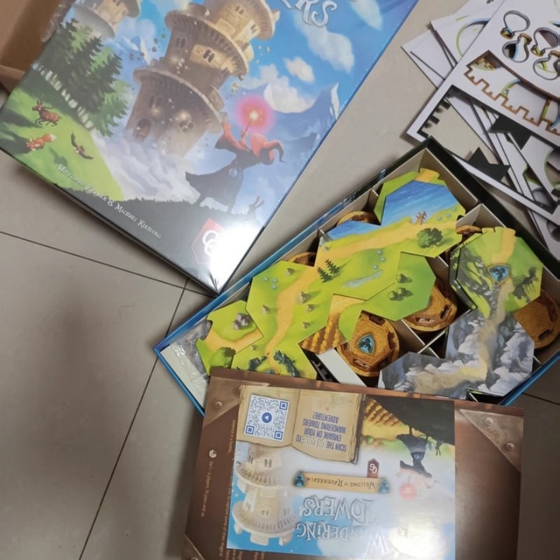 Wandering Towers Strategy Boar - đánh giá và giá Board Game Strategi