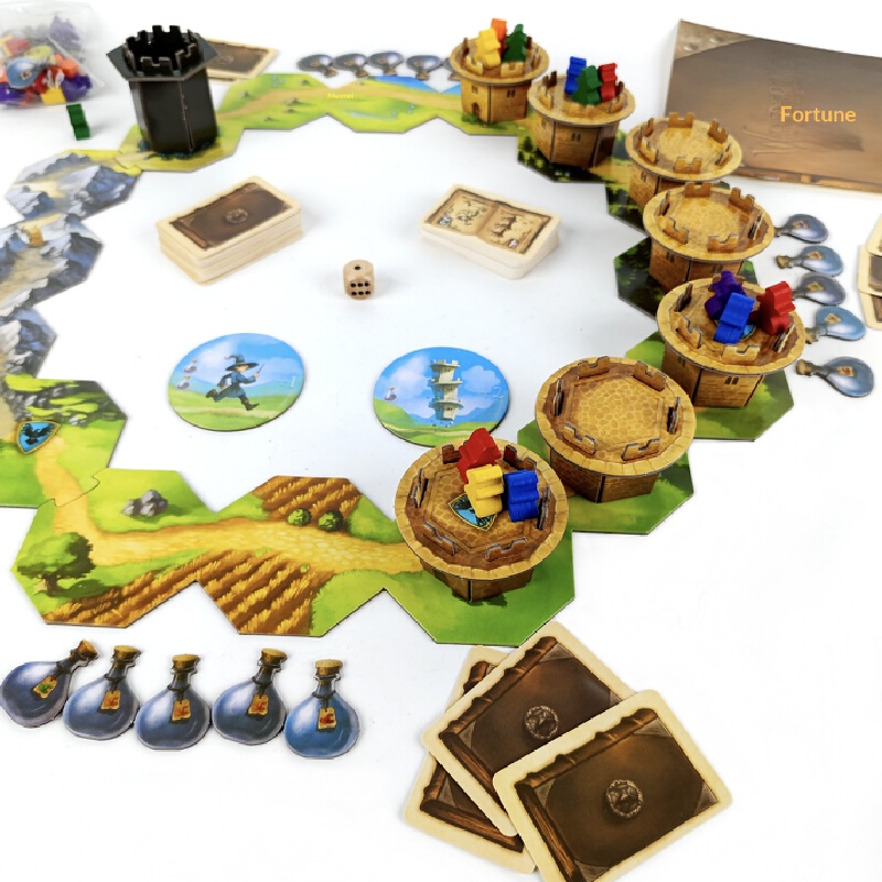 Wandering Towers Strategy Boar - đánh giá và giá Board Game Strategi