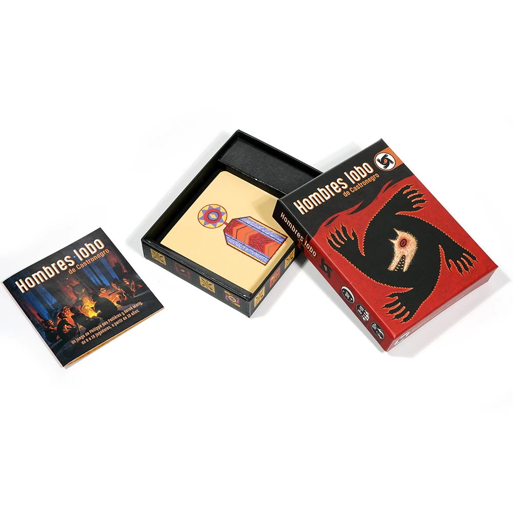 The Werewolf Cards A 24 Table  - đánh giá và giá Board Game Rpg