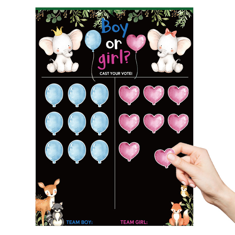 Boy or Girl Gender Reveal Voti - đánh giá và giá Board Game Quote