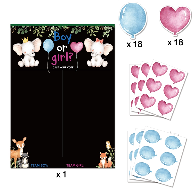 Boy or Girl Gender Reveal Voti - đánh giá và giá Board Game Quote