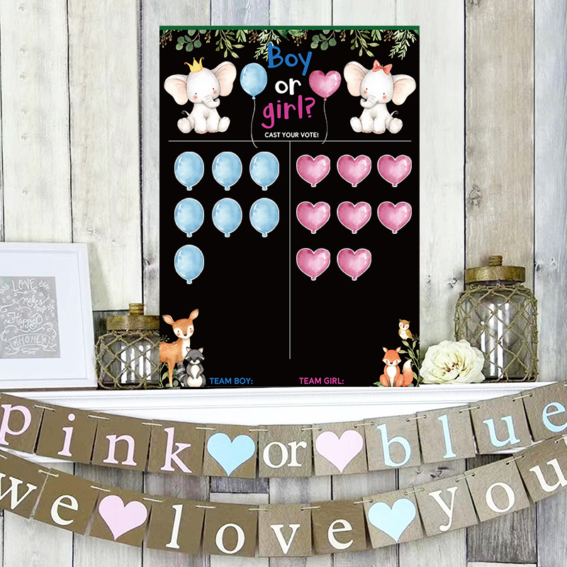 Boy or Girl Gender Reveal Voti - đánh giá và giá Board Game Quote