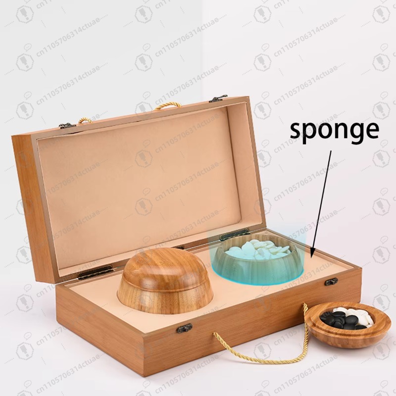 19x19 Inch Natural Bamboo & Wo - đánh giá và giá Board Game Go