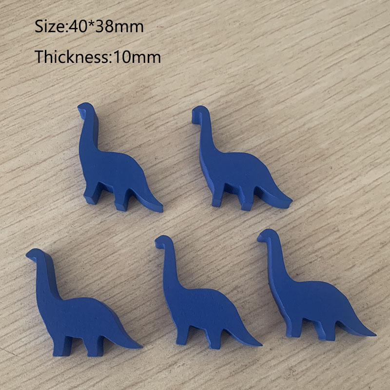 5 Pcs/set Wooden Dinosaur Boar - đánh giá và giá Board Game Root