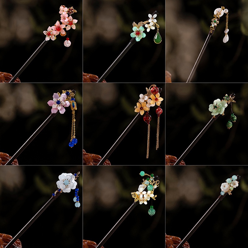 1Pc Wooden Hairpin Headdress f - đánh giá và giá Board Game Go