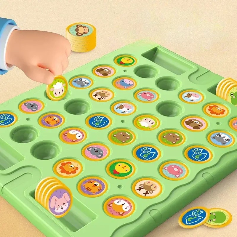 1 Pcs New Animal Flip Chess Bo - đánh giá và giá Board Game Strategi