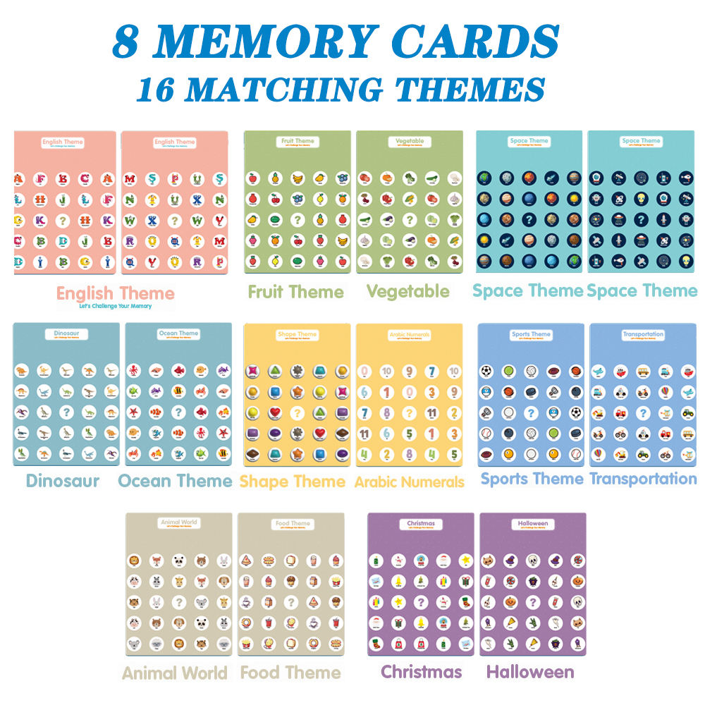 Memory Game Educational Toy 8  - đánh giá và giá Board Game Guess Who
