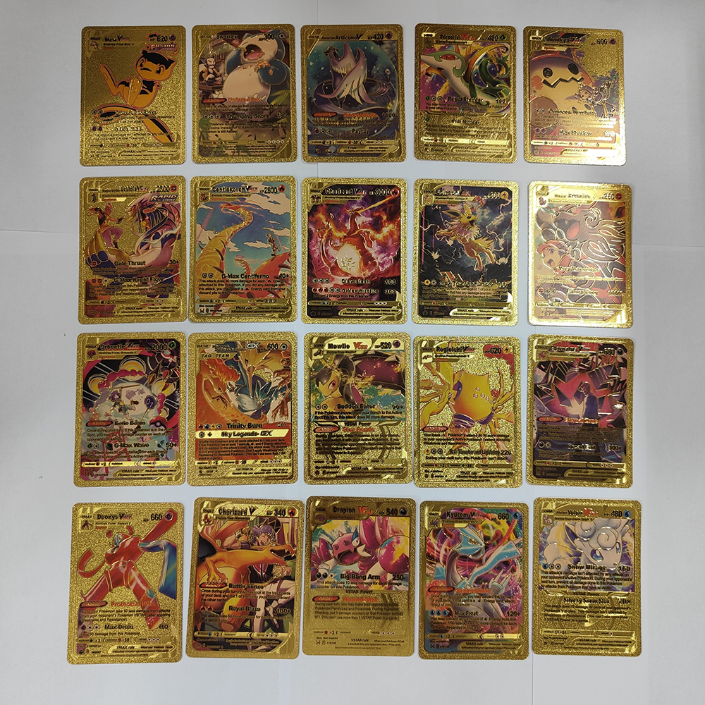 55PCS Pokemon Cards Vmax GX Go - đánh giá và giá Game Storage Box