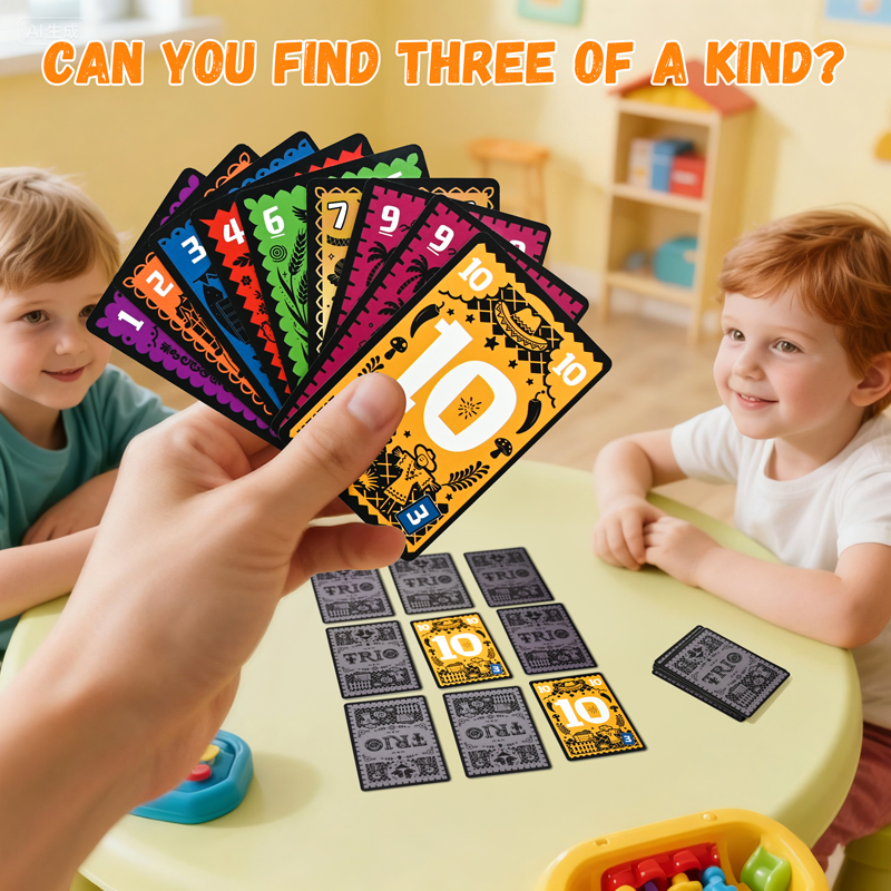 Strategic Card Board Game TRIO - đánh giá và giá Board Game Strategi