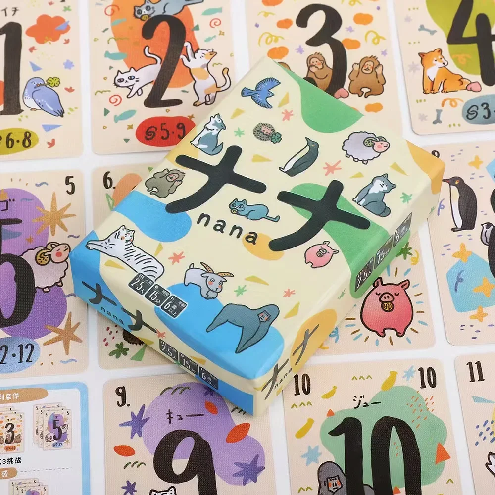 Party game  Nana 777 ナナ Trio B - đánh giá và giá Board Game Strategi