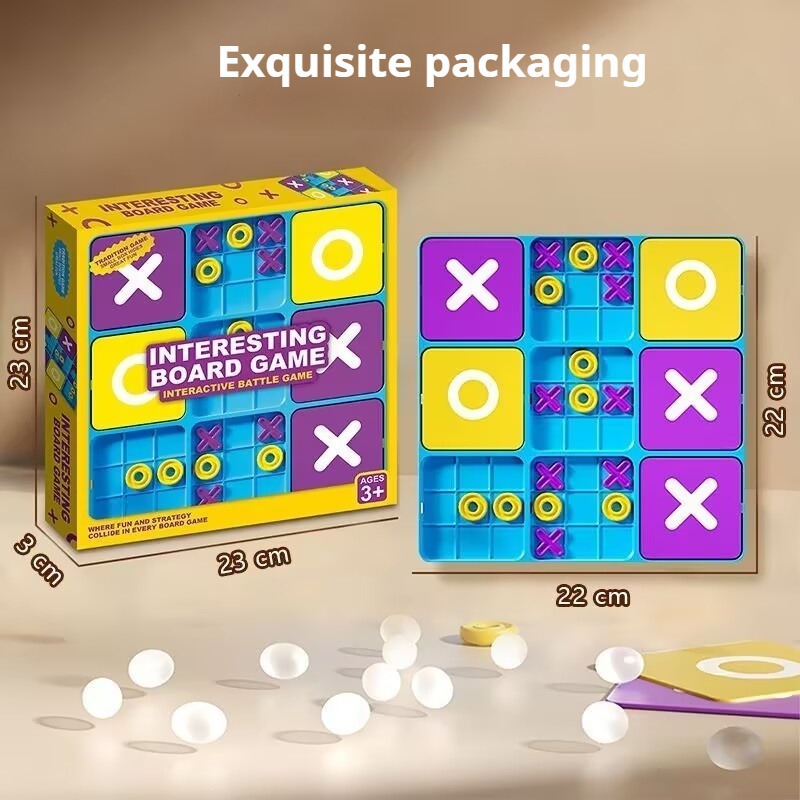 Fun Tic-Tac-Toe Board Game Kid - đánh giá và giá Board Game Strategi