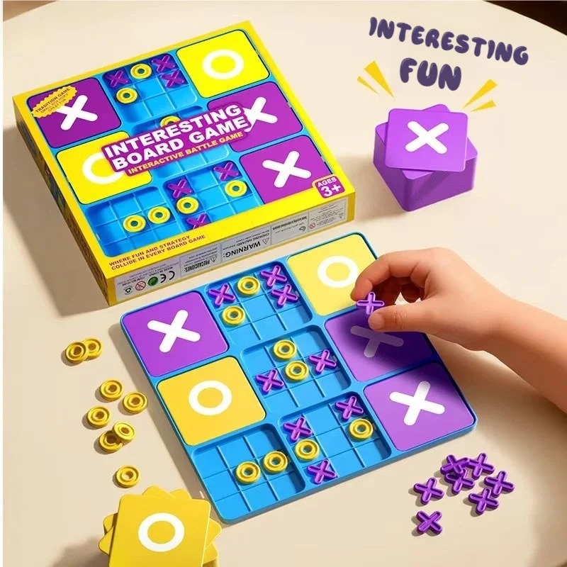 Fun Tic-Tac-Toe Board Game Kid - đánh giá và giá Board Game Strategi