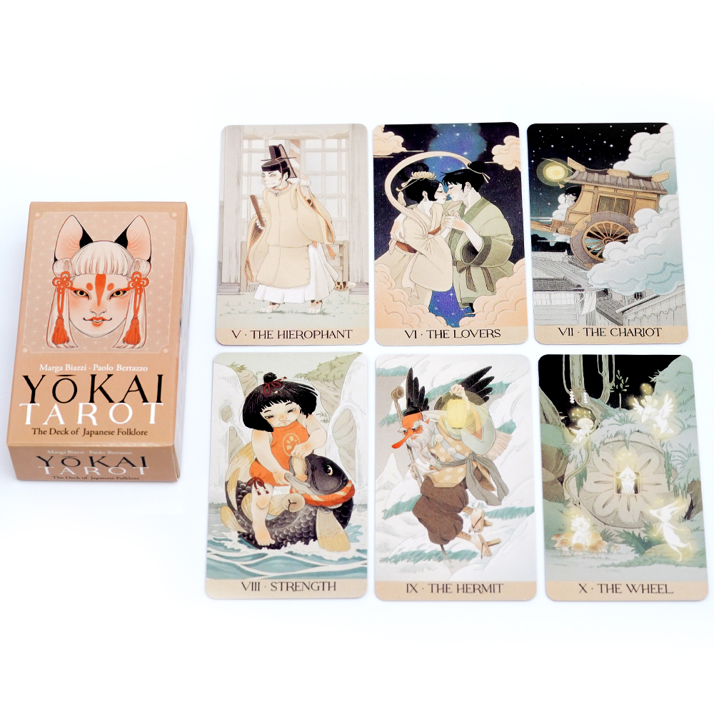 Yokai Tarot Deck 78 Pcs Cards  - đánh giá và giá Board Game Root