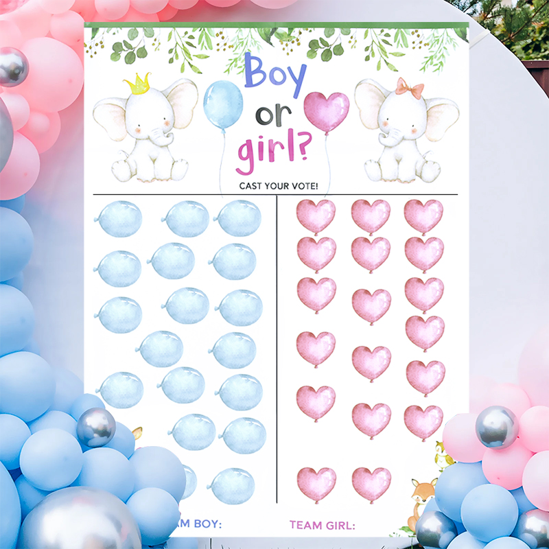 1sets Gender Reveal Game Votin - đánh giá và giá Board Game Quote