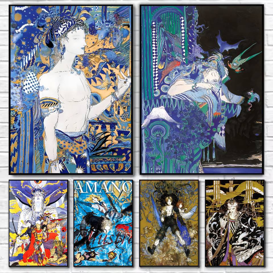 Y-Yoshitaka Amano Art Poster H - đánh giá và giá Board Game Yokohama