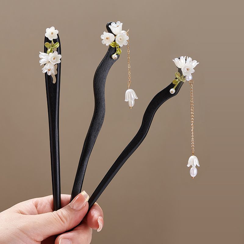 Wooden Flower Hairpin Vintage  - đánh giá và giá Board Game Go