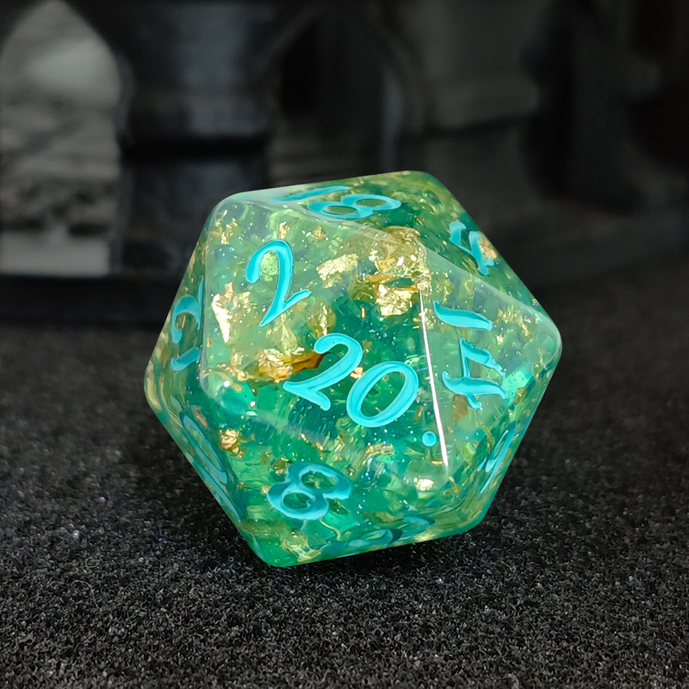 7Pcs/set Glitter Dice Set DnD  - đánh giá và giá Board Game Rpg