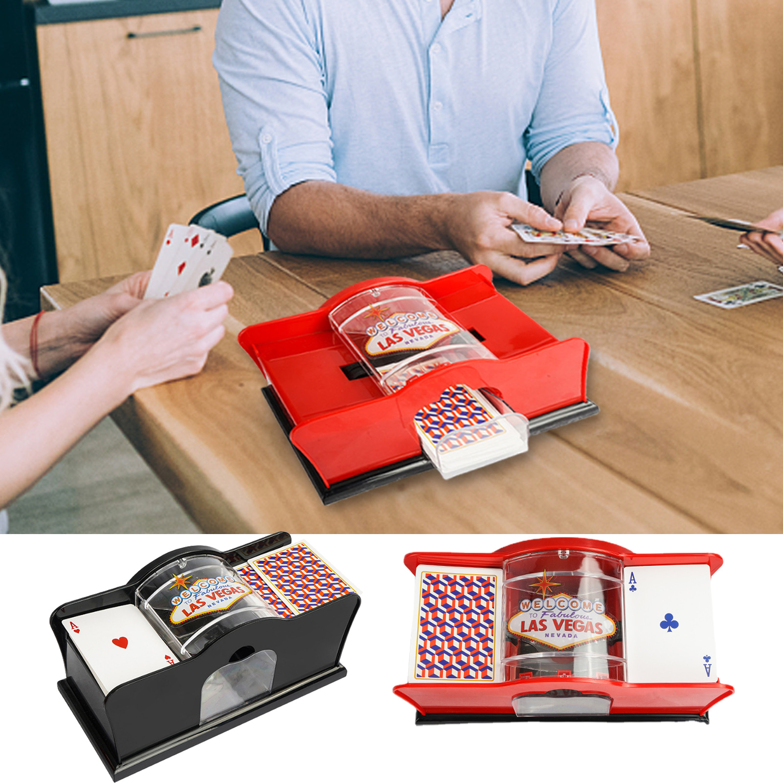 Manual Poker Card Shuffler Shu - đánh giá và giá Board Game Maker