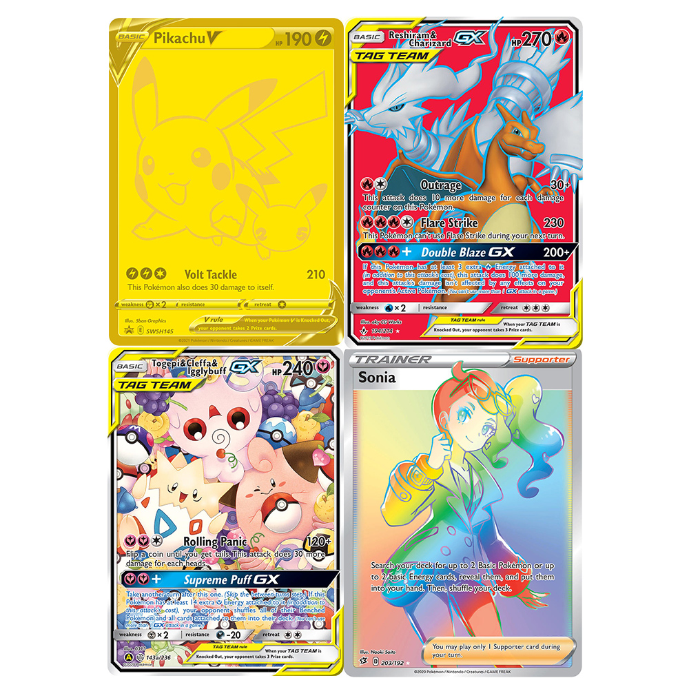 PKM Foil PROXY Cards Reshiram& - đánh giá và giá Board Game Template