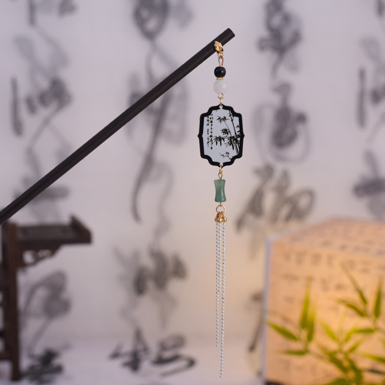 Vintage Wooden Hairpin For Wom - đánh giá và giá Board Game Go