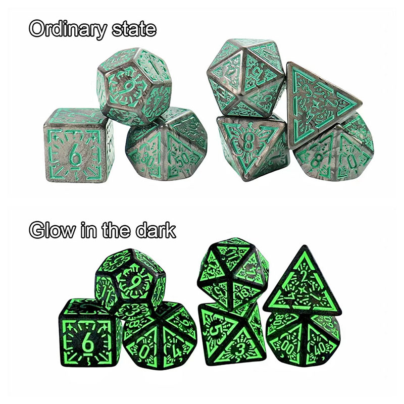 7pcs/set DND Polyhedral Dice S - đánh giá và giá Board Game Rpg