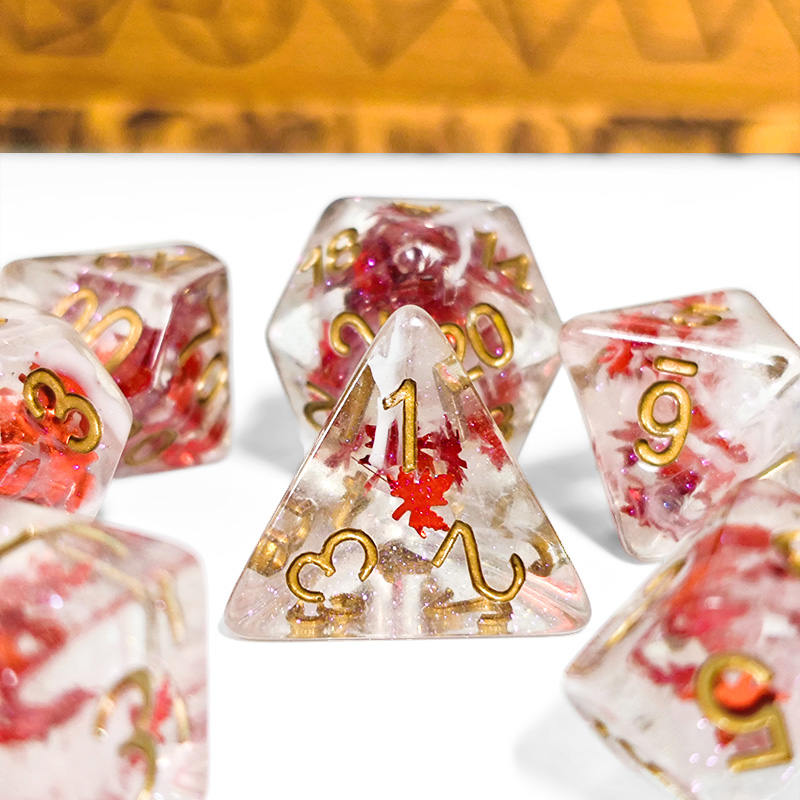 7PCS DND Dices Transparent Res - đánh giá và giá Board Game Rpg
