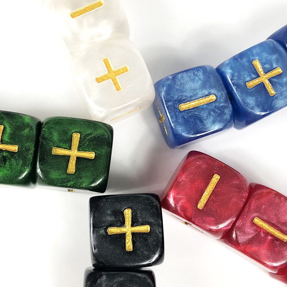Fate Dice with Bag 20pcs for B - đánh giá và giá Board Game Arena