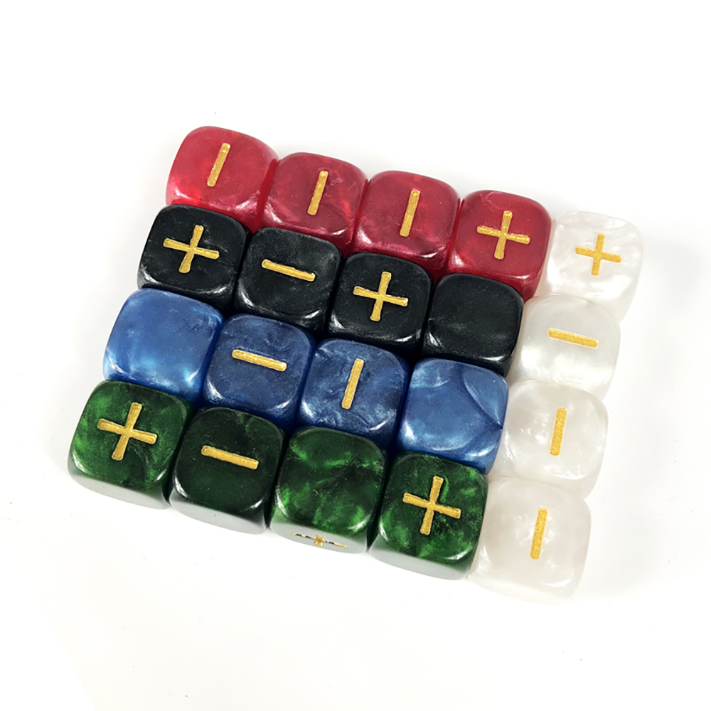 Fate Dice with Bag 20pcs for B - đánh giá và giá Board Game Arena