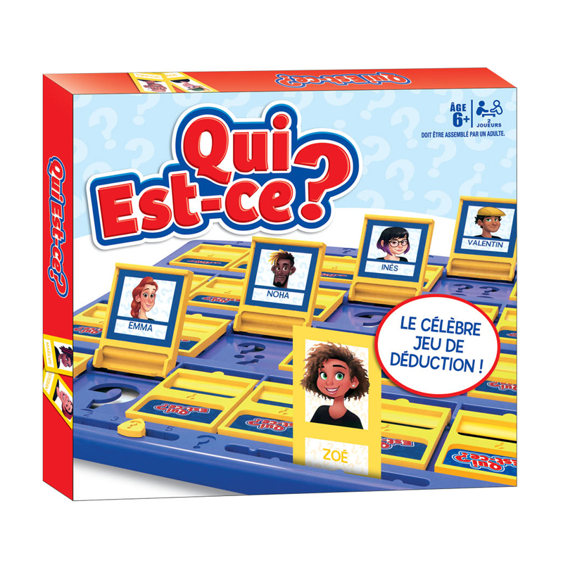 French Game Guess Who I Am Boa - đánh giá và giá Board Game Guess Who