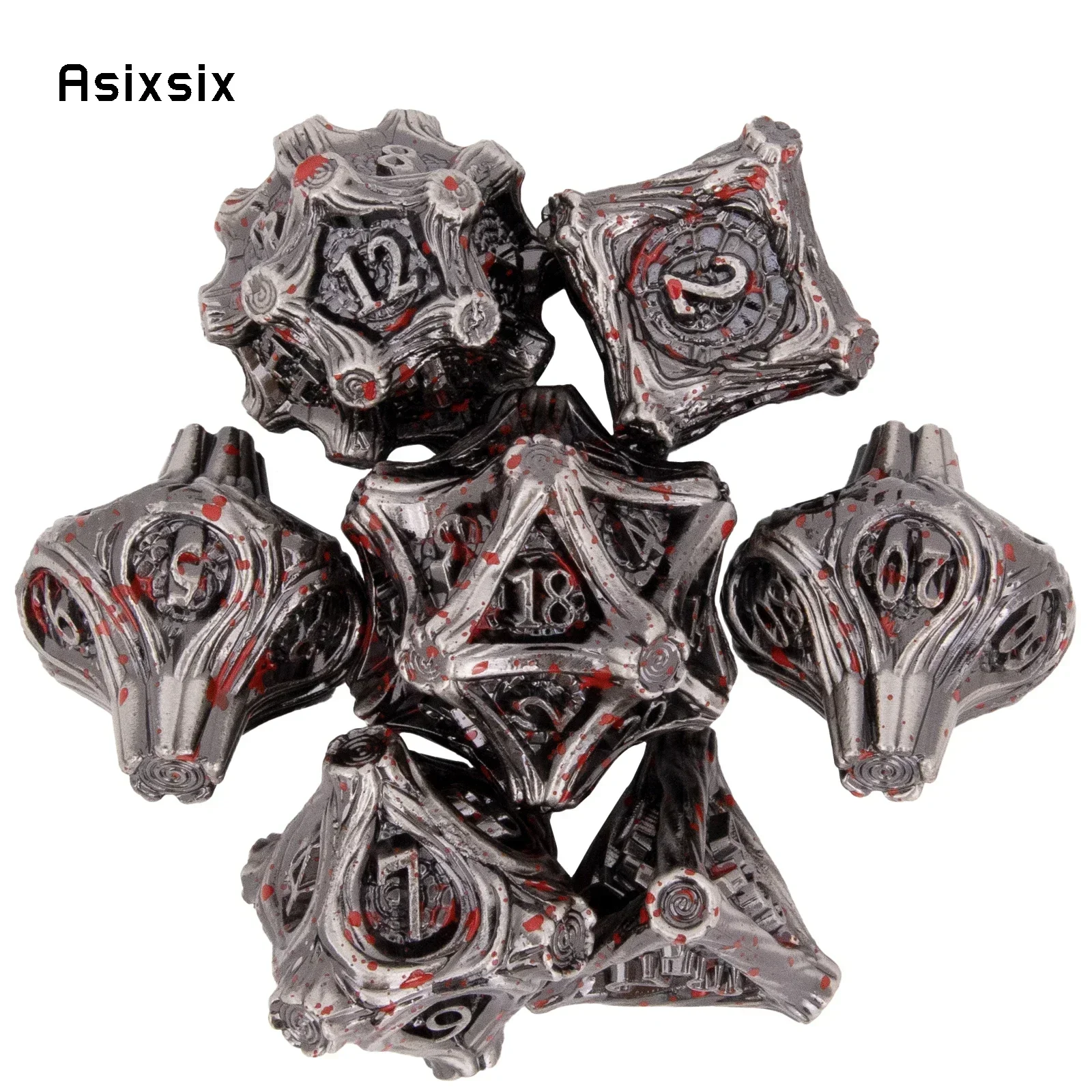 7 Pcs Silver Red Tree Stump Ro - đánh giá và giá Board Game Root