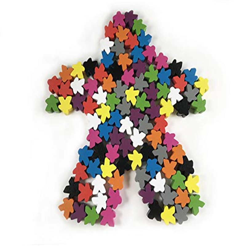 14PCS Wooden Humanoid Meeples  - đánh giá và giá Board Game Root