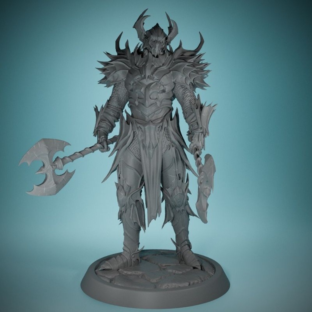 No Wings Demon Knight 3D Print - đánh giá và giá Board Game Design